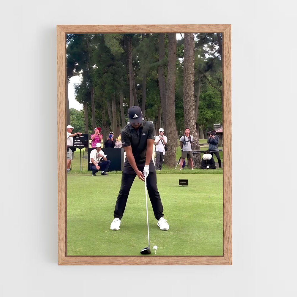 Poster Xander schauffele éternelle – affiche Golf (vue 4)
